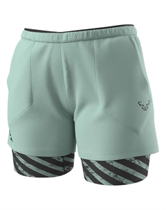 Шорты для трейлраннинга Trail 2-в-1 с нефритом - xs Dynafit