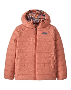 Двусторонний пуховый свитер с капюшоном - детский, River River: Potters Red Patagonia