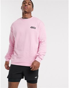 Розовый oversize свитшот Asos 4505