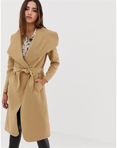 Oversize пальто с поясом Ax paris