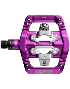 Педали с зажимом, Purple Oneup components
