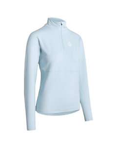 Женская флисовая кофта с полумолнией, лунный камень, цвет: синий - xs Bjorn daehlie