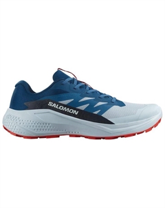 Кроссовки для бега по пересеченной местности Alphaglide Ballad Blue, темно-синие, огненно-красные - 8 Salomon