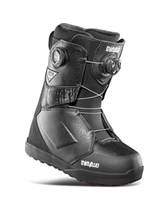 Ботинки для сноуборда с двойными шнурками Boa - женские, 2025 г., Black/White/Black Thirtytwo