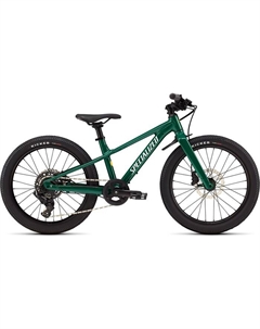 Велосипед горный Riproc 20 в сборе - детский, 2026 г., Gloss Pine Green / Dune White And California Sunshine Specialized