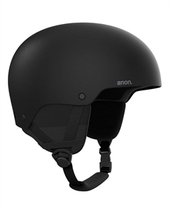 Шлем Raider 3 Round Fit, Black Anon