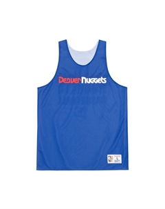 Футболка баскетбольная Denver Nuggets Mitchell & Ness унисекс синяя Mitchell ness