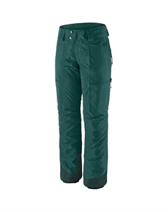 Утепленные штормовые брюки-штаны - женские, Cascade Green Patagonia