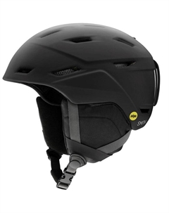 Круглый контурный шлем Mission MIPS, Matte Black Smith