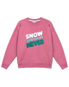 Толстовка Рози теплая снег или никогда малиновая - xs French disorder