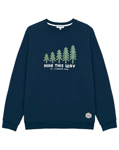 Толстовка Клайд теплая поход в эту сторону, синий камень - м French disorder