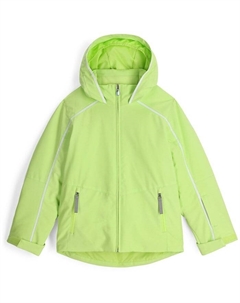 Куртка Conquer для девочек, Lime Ice Spyder