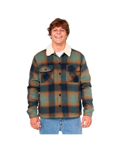 Куртка с капюшоном, куртка из шерпы, цвет кактус зеленый - s Rip curl