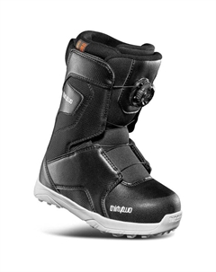 Ботинки для сноуборда Boa с застежкой-молнией - детские, 2026 г., Black/White Thirtytwo