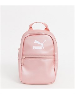 Розовый рюкзак металлик Core Minime Puma