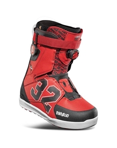 Сноубордические ботинки Lashed xlt zeb powell double boa 2026, Black/Red Thirtytwo