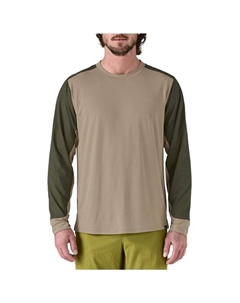 Футболка Dirt Craft с длинным рукавом, Seabird Grey Patagonia