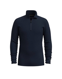 Классический термобелье из мериносовой шерсти с застежкой-молнией 1/4 - мужской, Deep Navy Smartwool
