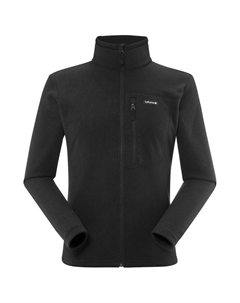 Флисовая кофта с микромолнией по всей длине, размер M, черный - xxl Lafuma