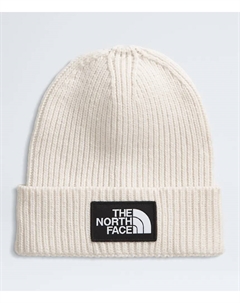 Детская шапочка-бини с манжетой и логотипом TNF, White Dune The north face