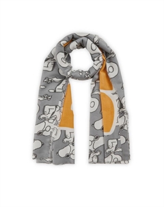 Шарф PEANUTS, Grey Codello