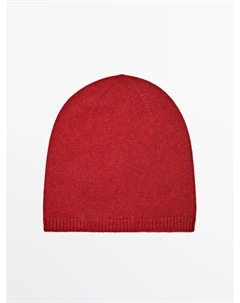 Тонкая вязаная шапочка, Terra-Cotta Massimo dutti