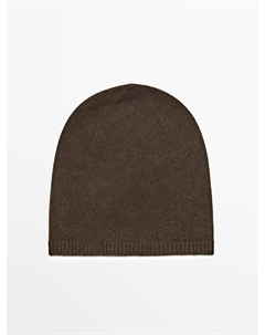 Тонкая вязаная шапочка, зеленый Massimo dutti