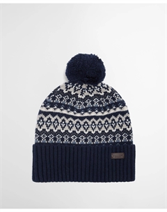 Шапка Marlow Fair Isle, темно-синий Barbour