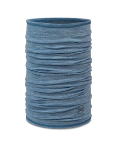 Легкий шарф из мериносовой шерсти, голубой Buff