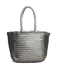 Плетеная сумка-тоут, серый Dragon diffusion