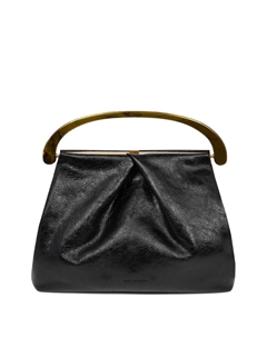 Плиссированная сумка-тоут, черный Dries van noten