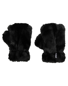 Перчатки-митенки Ariel, черный Apparis