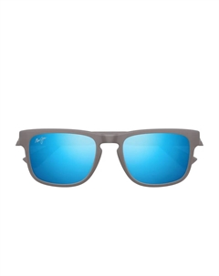 Солнцезащитные очки в квадратной оправе, серый Maui jim