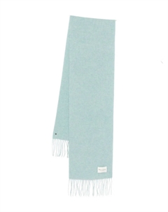 Шарф с бахромой, синий Marc o'polo