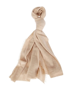 Шарф Adriel с бахромой, нейтральный Faliero sarti