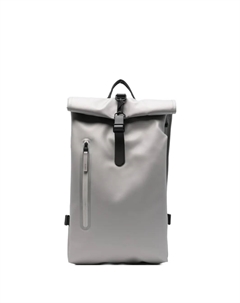 Рюкзак с верхним клапаном (роллтоп), серый Rains