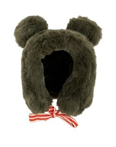 Шапка-ушанка, зеленый Mini rodini