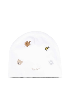 Шапка с вышитым мотивом, белый Nanán