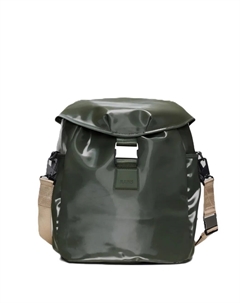 Рюкзак Valera с пряжками, зеленый Rains