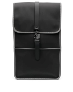 Рюкзак с контрастной отделкой, черный Rains