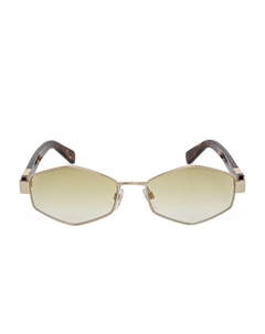 Солнцезащитные очки 496 в геометричной оправе, коричневый Marc jacobs