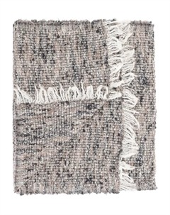 Шарф с бахромой, серый Faliero sarti