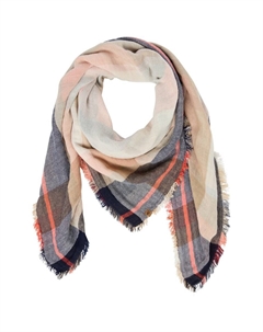 Шарф, Beige/Blue Camel active