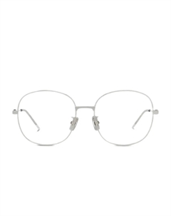 Очки в круглой оправе, серебристый Givenchy