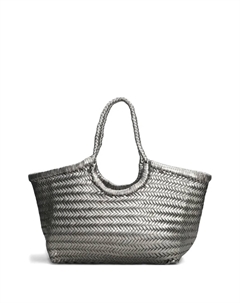 Плетеная сумка-тоут Nantucket, серебристый Dragon diffusion