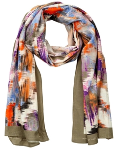 Шарф, Brown/Orange Camel active