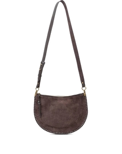 Сумка-кроссбоди Oskan из замши, коричневый Isabel marant
