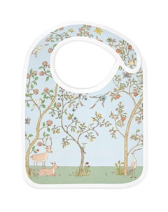 Нагрудник In Bloom из органического хлопка, синий Atelier choux