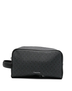 Несессер с логотипом, черный Calvin klein