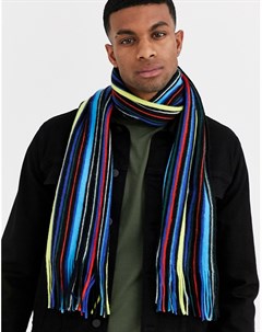 Разноцветный шарф в полоску Boardmans